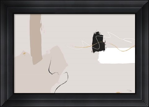 Framed Let it Flow I Print
