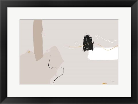 Framed Let it Flow I Print