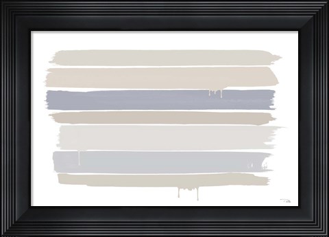 Framed Light Strokes Print