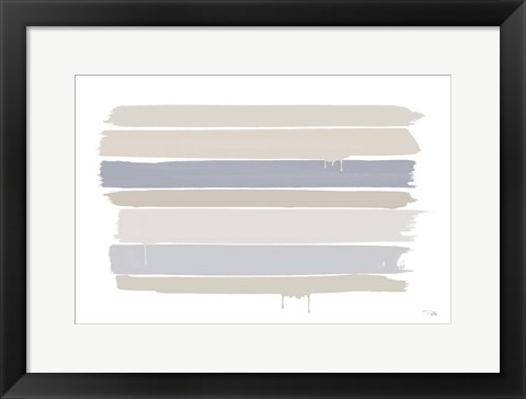 Framed Light Strokes Print