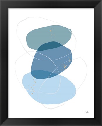 Framed Organic Circles II Print