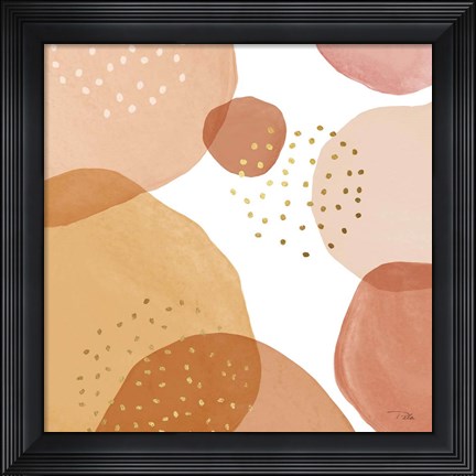 Framed Pebbles II Print