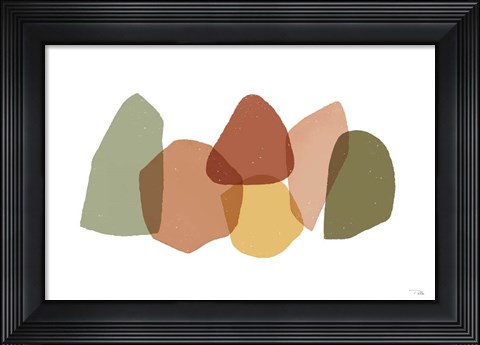 Framed Pieces by Pieces I Print