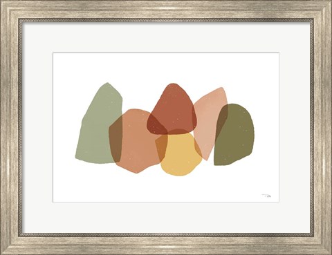 Framed Pieces by Pieces I Print