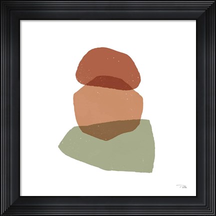 Framed Pieces by Pieces II Print