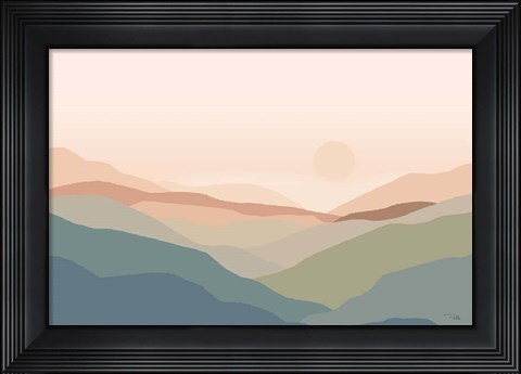 Framed Mountain High spice Print