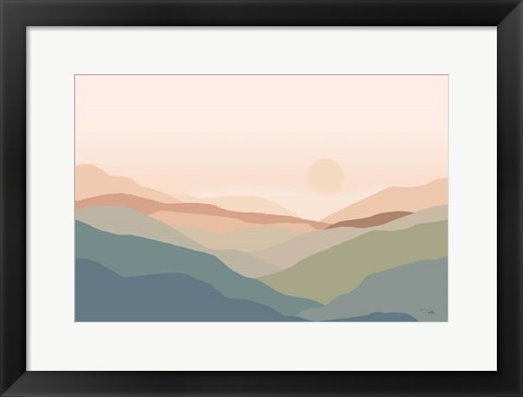 Framed Mountain High spice Print