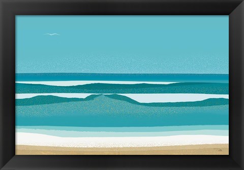 Framed Seascape Views Print