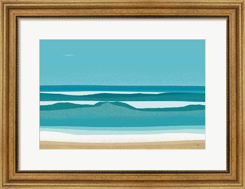 Framed Seascape Views Print
