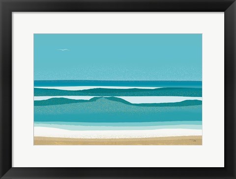 Framed Seascape Views Print