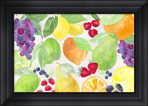 Framed Life is Sweet landscape I Print