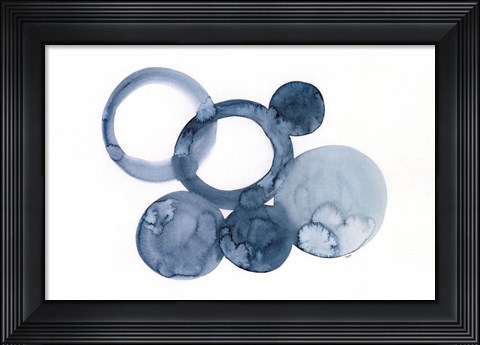 Framed Deep Blue Sea XXVII Print