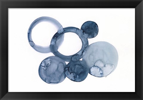 Framed Deep Blue Sea XXVII Print
