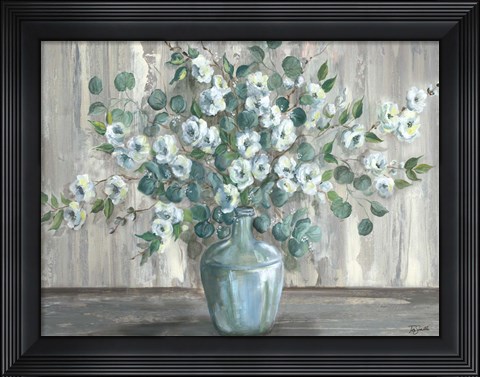 Framed Apple Blossom Jug Print