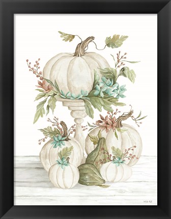 Framed Pretty Pumpkins Print