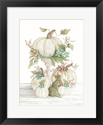 Framed Pretty Pumpkins Print