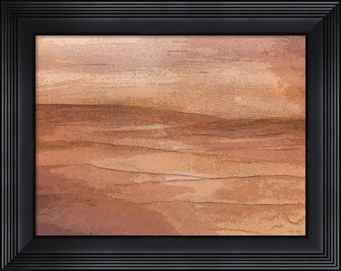 Framed Abstract Desert II Print