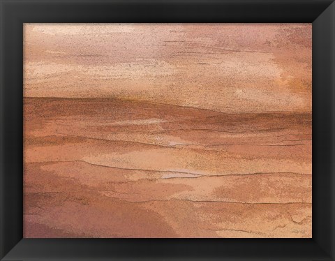 Framed Abstract Desert II Print