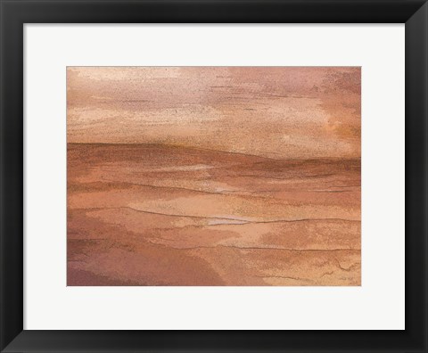 Framed Abstract Desert II Print