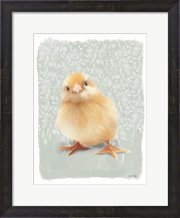 Framed Spring Chick II Print