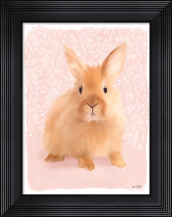 Framed Spring Bunny Print