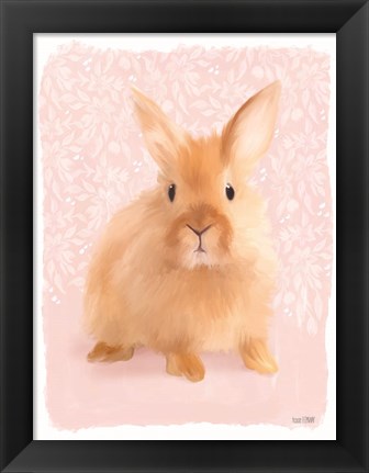 Framed Spring Bunny Print