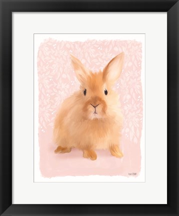 Framed Spring Bunny Print