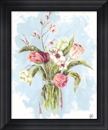 Framed Flourish Print