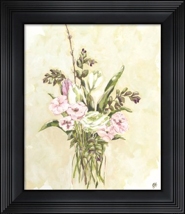 Framed Flower Farm Bouquet I Print