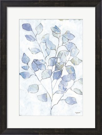 Framed Cool Eucalyptus Print