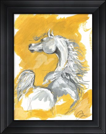 Framed Sunset Ride II Print