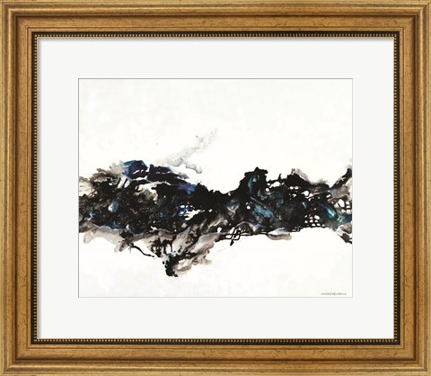 Framed Beautiful Chaos from Above Print