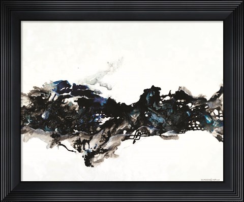 Framed Beautiful Chaos from Above Print