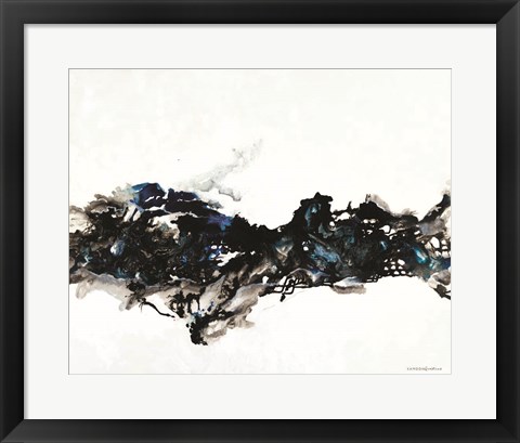 Framed Beautiful Chaos from Above Print