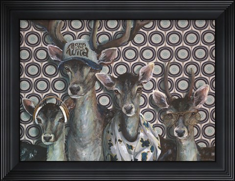 Framed Born to be Wild Print
