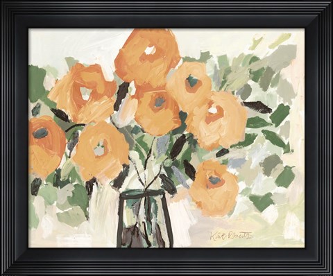 Framed Blooms for Ruthie Print