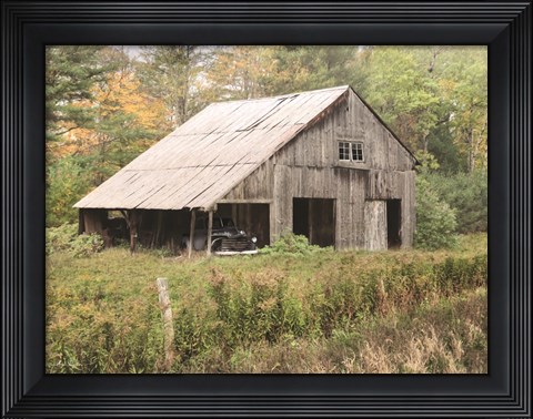 Framed Left Behind Print