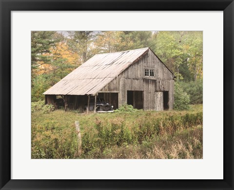 Framed Left Behind Print