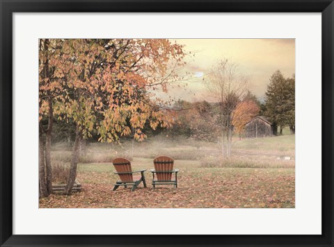 Framed Adirondack Sunrise Print