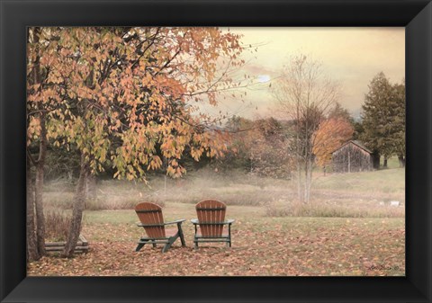 Framed Adirondack Sunrise Print