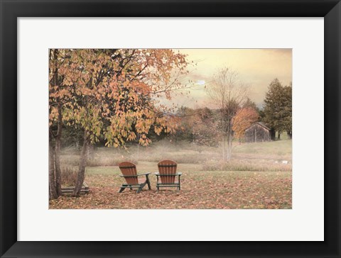 Framed Adirondack Sunrise Print