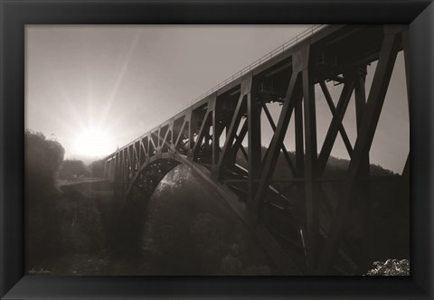 Framed Letchworth Sunrise Print