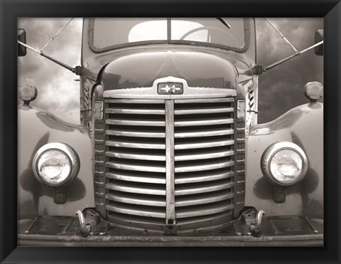 Framed Historic Truck I Print