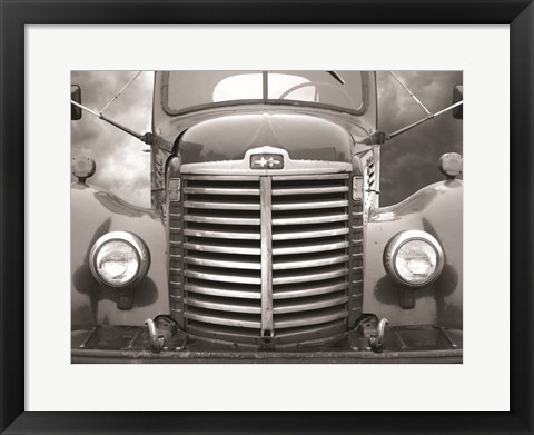 Framed Historic Truck I Print