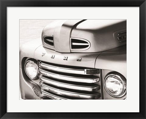 Framed Historic Truck II Print