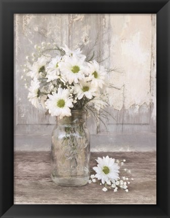 Framed Farmhouse Floral II Print