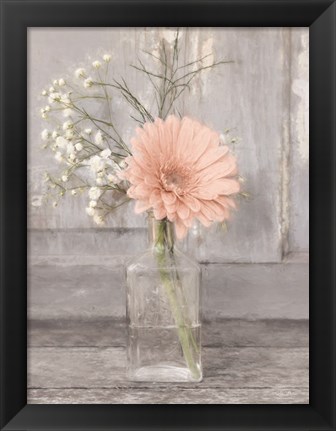 Framed Farmhouse Floral IV Print