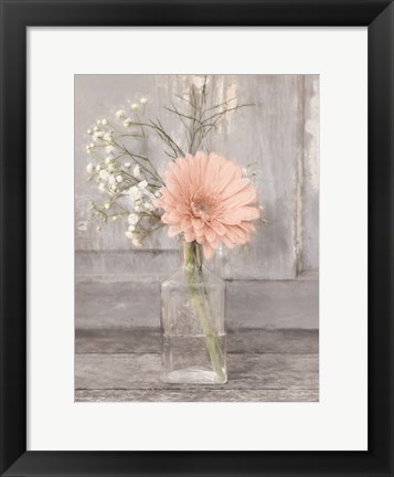 Framed Farmhouse Floral IV Print