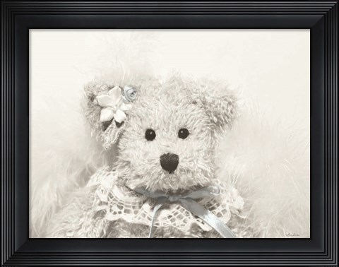 Framed Angel Bear Print