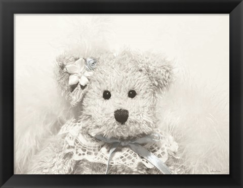 Framed Angel Bear Print